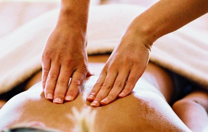 massage for spinal osteochondrosis